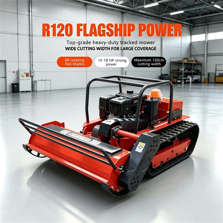 Wireless Remote Control Grass Cutter